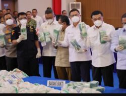 BPOM Kawal Pemusnahan 1,3 Ton Ketamin Ilegal Bernilai Triliunan Rupiah