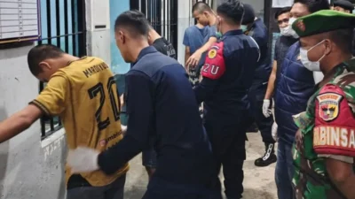 30 Warga Binaan Rutan Padang Tes Urine Mendadak