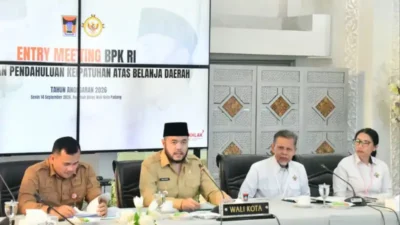 BPK Periksa Belanja Daerah Pemko Padang, Wako Minta OPD Evaluasi